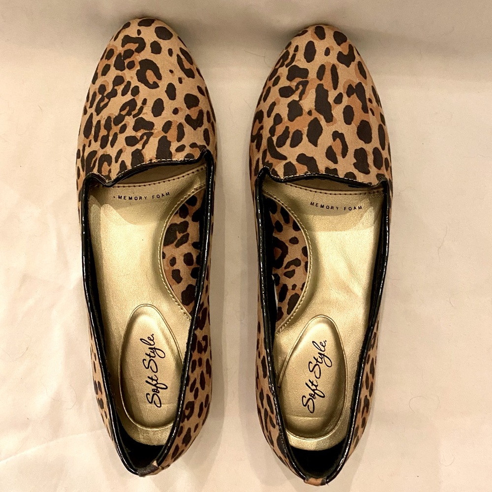 Leopard Print Flats